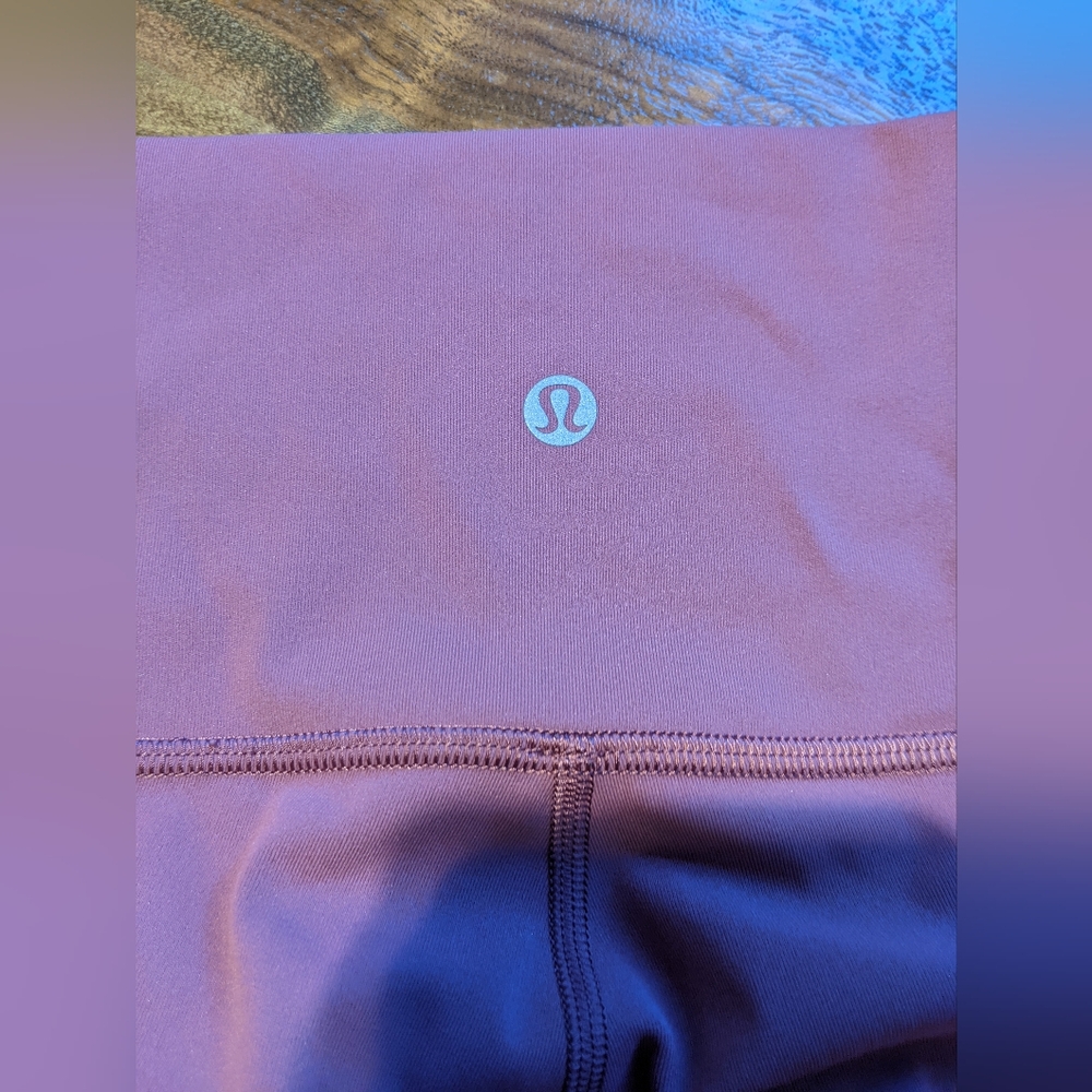Lululemon - Wunder Under High-Rise Tights Full-On 28" W5ANDS | Misty Merlot | 12 - Picture 10 of 15